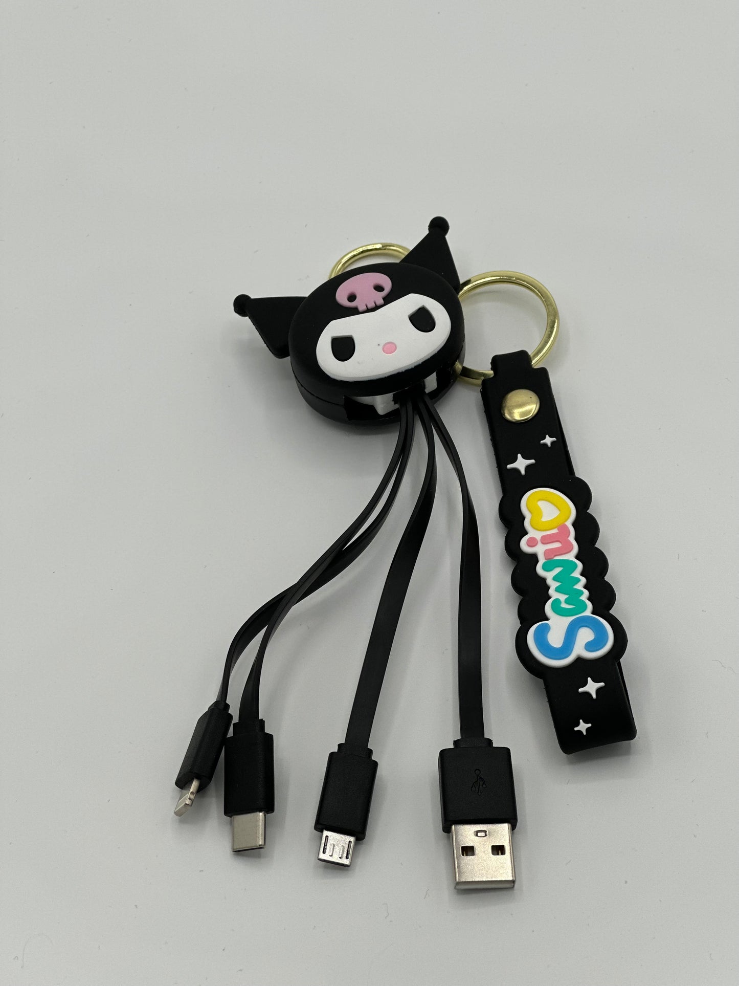 keychain 3-in 1- charging cable keychain