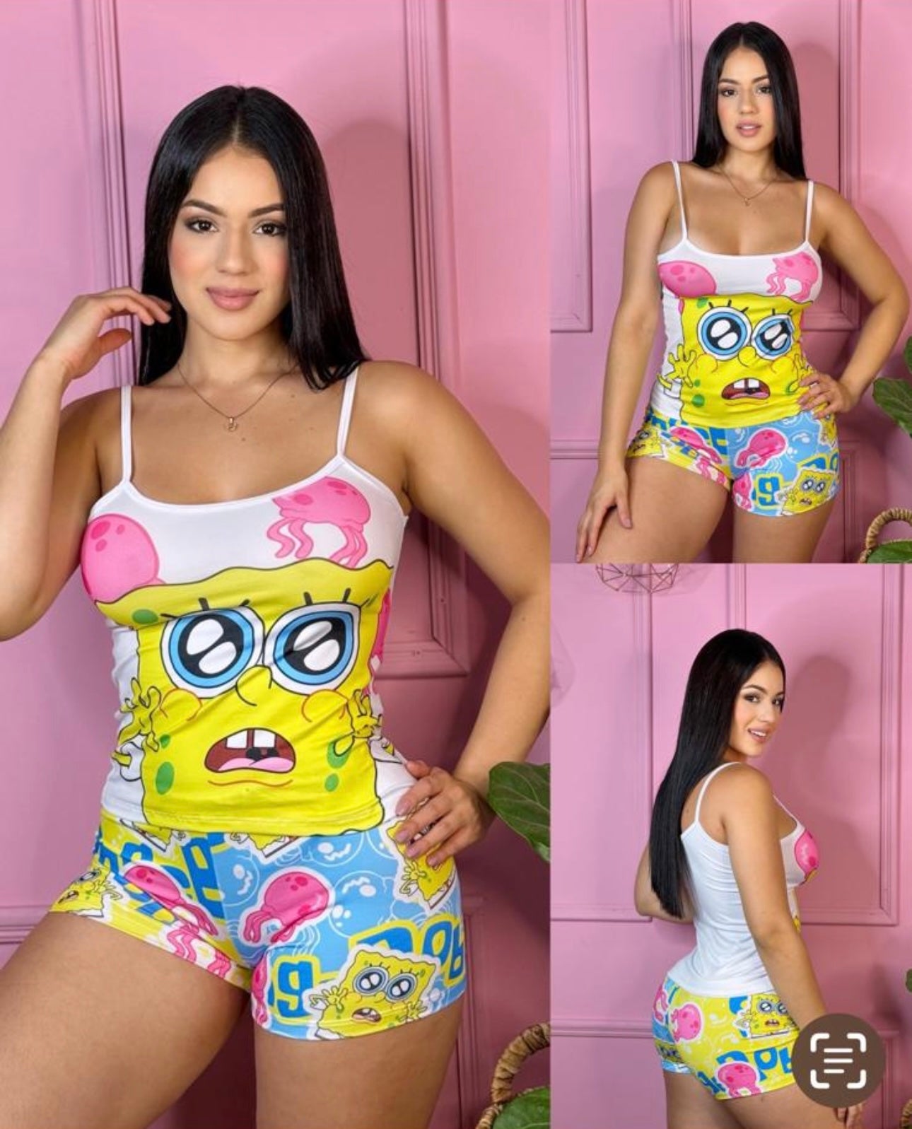 Sponge Bob pijamas size S/M.